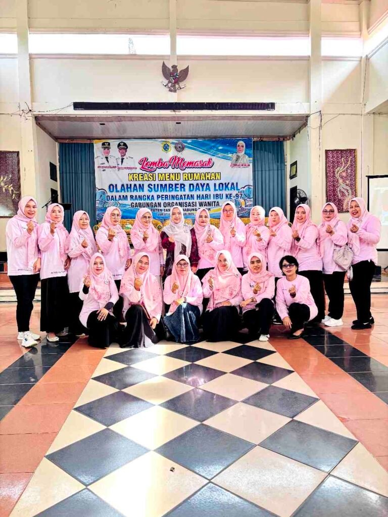 Peringati Hari Ibu Ke-97, GOW Tanjabtim Gelar Lomba Masak Kreasi Menu Rumahan